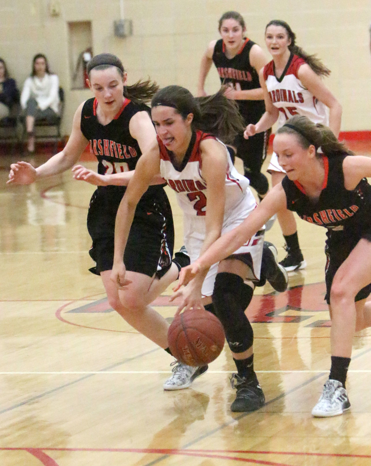 Marshfield at Chi-Hi girls basketball 2-5-19
